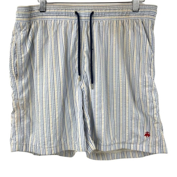 Brooks Brothers Other - Brooks Bros Seersucker Swim Trunks Size Medium